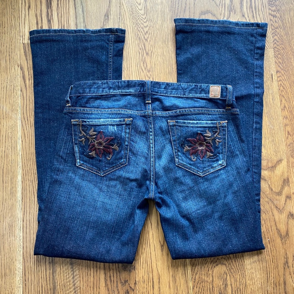 Guess Foxy Flare Dark Jeans - Size 29